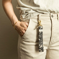 Wristlet Keychain - Mystical Mushroom
