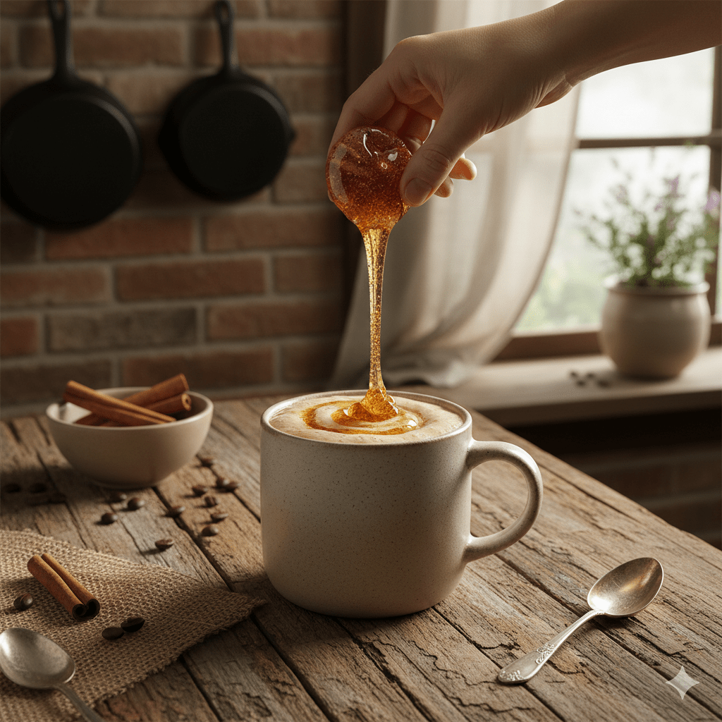 Raw Cinnamon Infused Honey