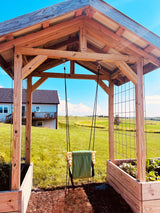 Premium Outdoor High Back Swing – Sage