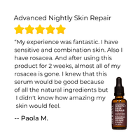 Advanced Nightly Skin Repair with Organic Tamanu Oil