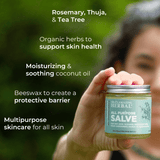 All Purpose Salve, Herbal Salve with Comfrey & Tea Tree Oil
