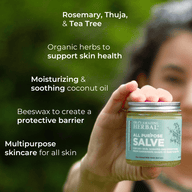 All Purpose Salve, Herbal Salve with Comfrey & Tea Tree Oil