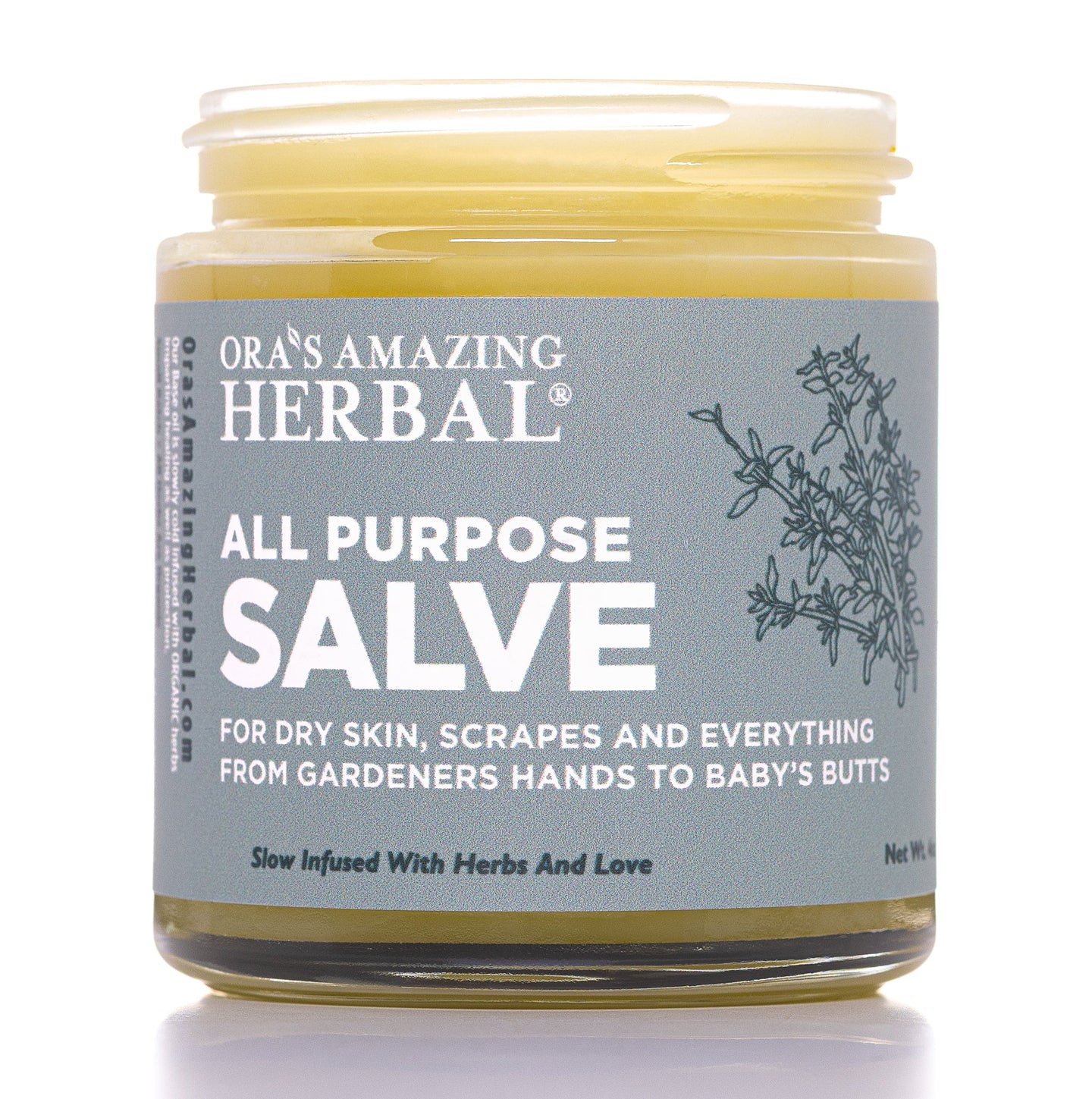 All Purpose Salve, Herbal Salve with Comfrey & Tea Tree Oil