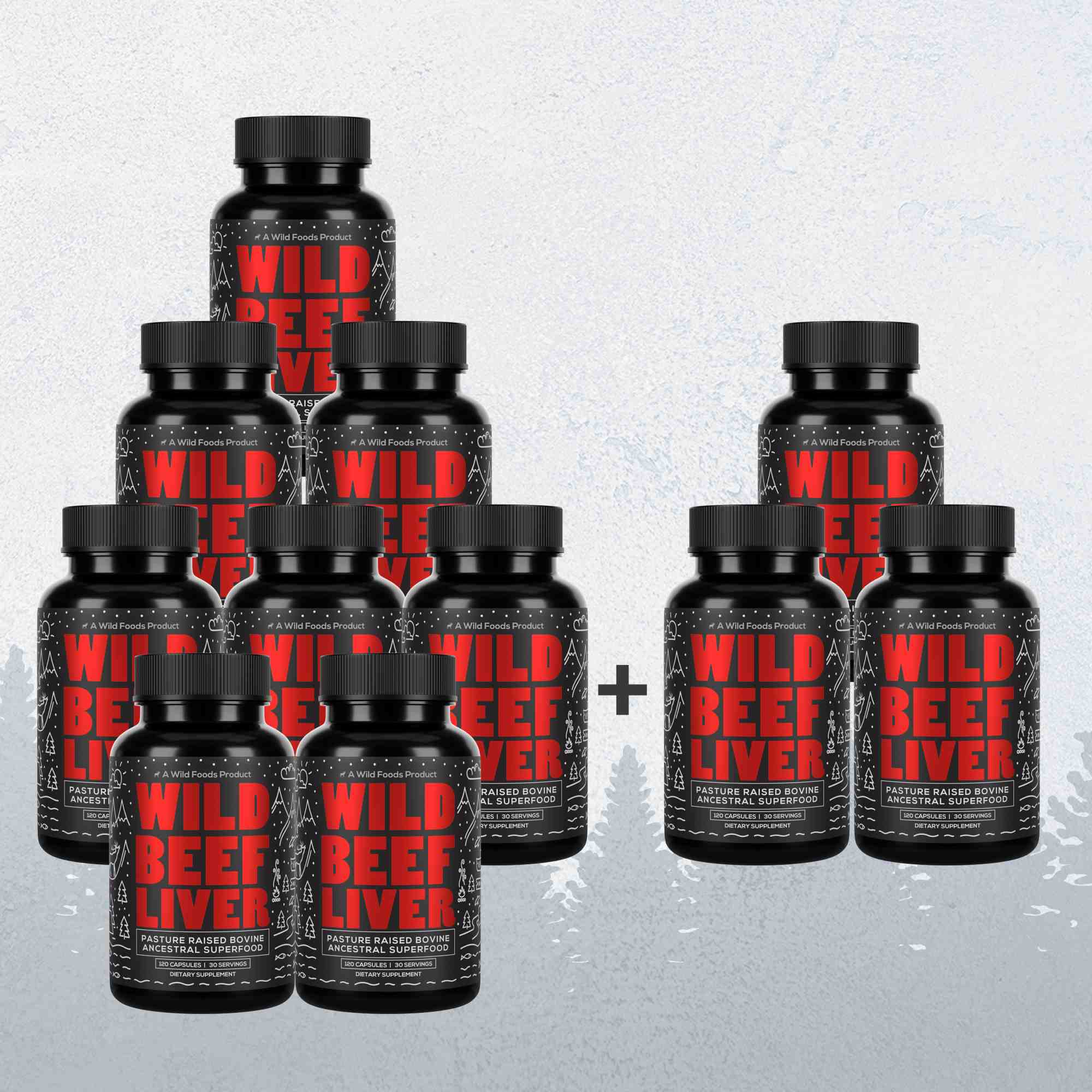 Grass-Fed Beef Liver Capsules – Vitality & Immune Boost