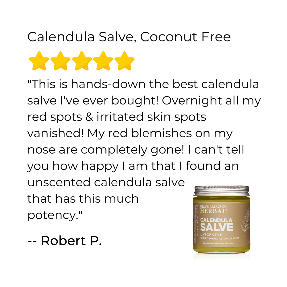 Calendula Salve with Castor Oil and Licorice
