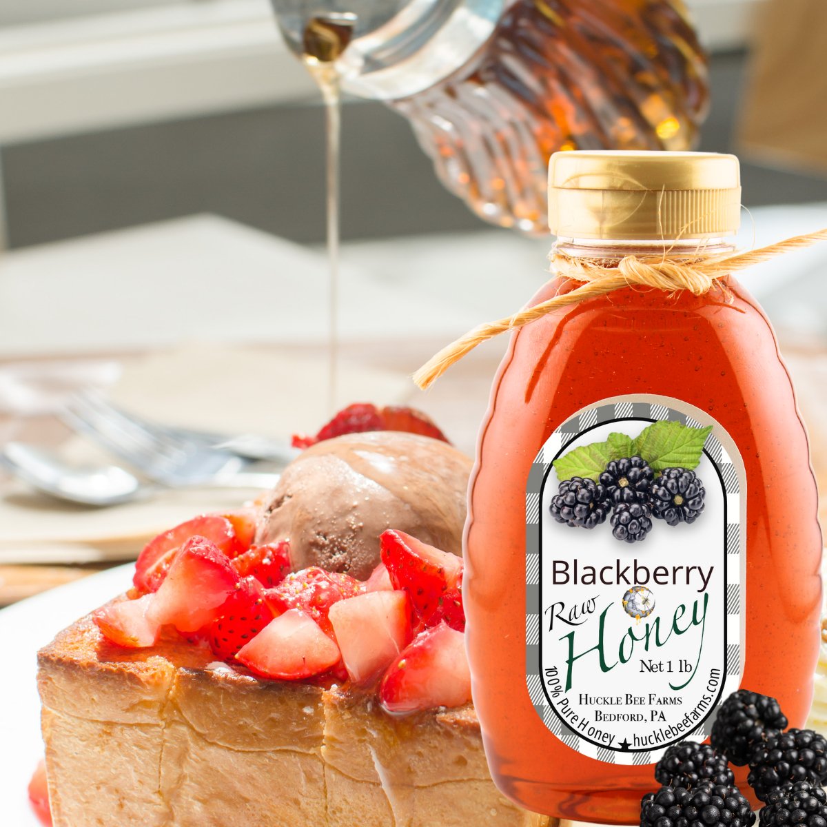 Raw Blackberry Honey Bliss