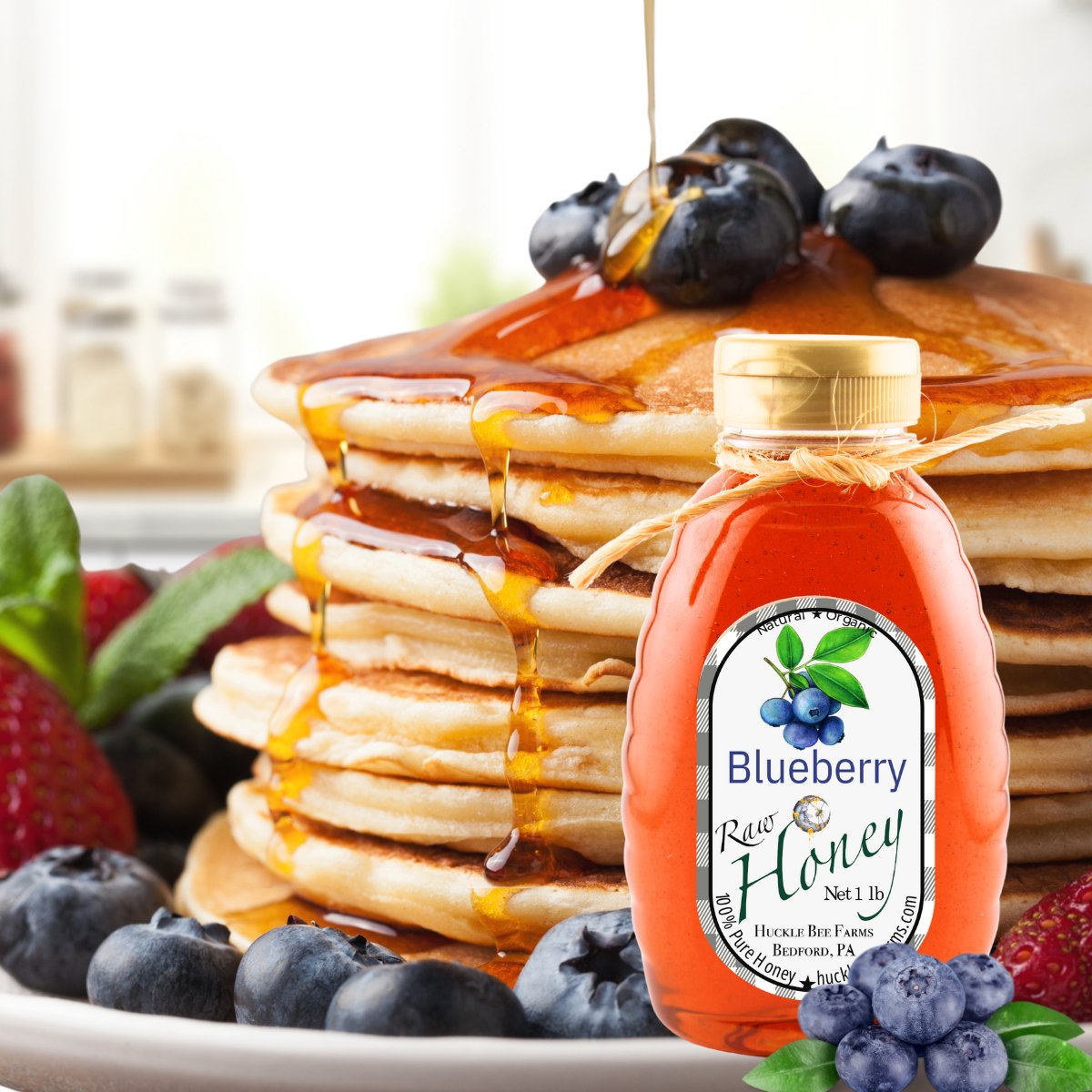 Raw Blueberry Honey