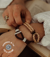 Braided Leather Bracelet