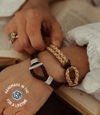 Braided Leather Bracelet