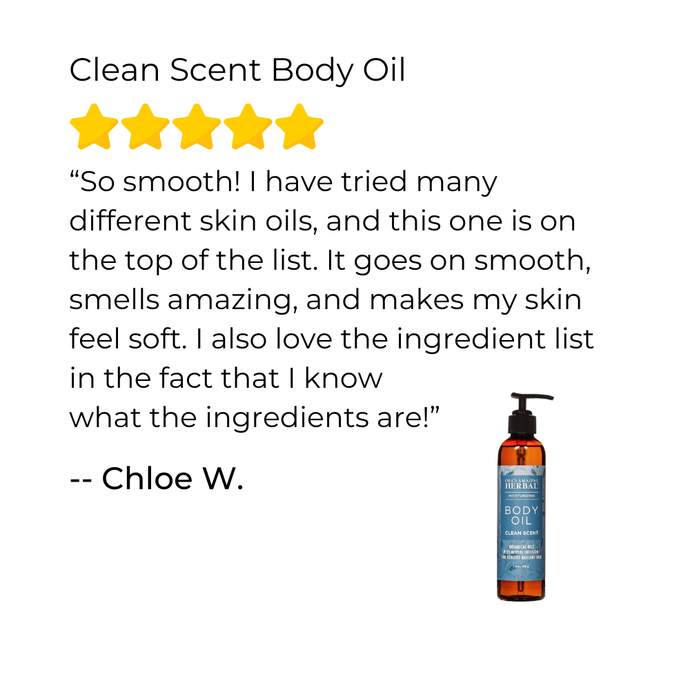 Body Oil, Clean