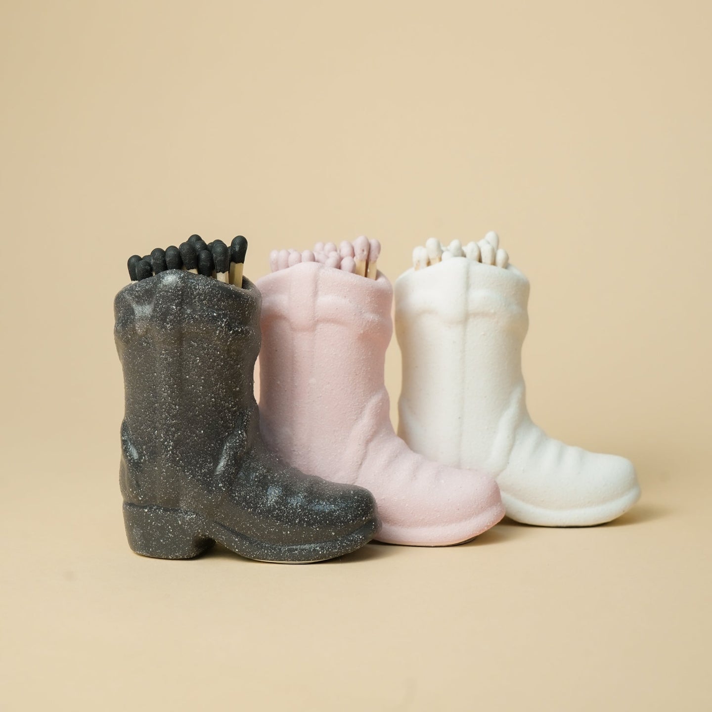 cowboy boot match holder + striker