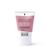 Examine Dabble & Dollop Layering Lotion bottle revealing its natural, vegan, and cruelty-free moisturizing ingredients.