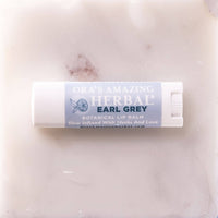 Natural Lip Balm, Herbal Infused, Earl Grey
