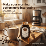 Raw Espresso Infused Honey
