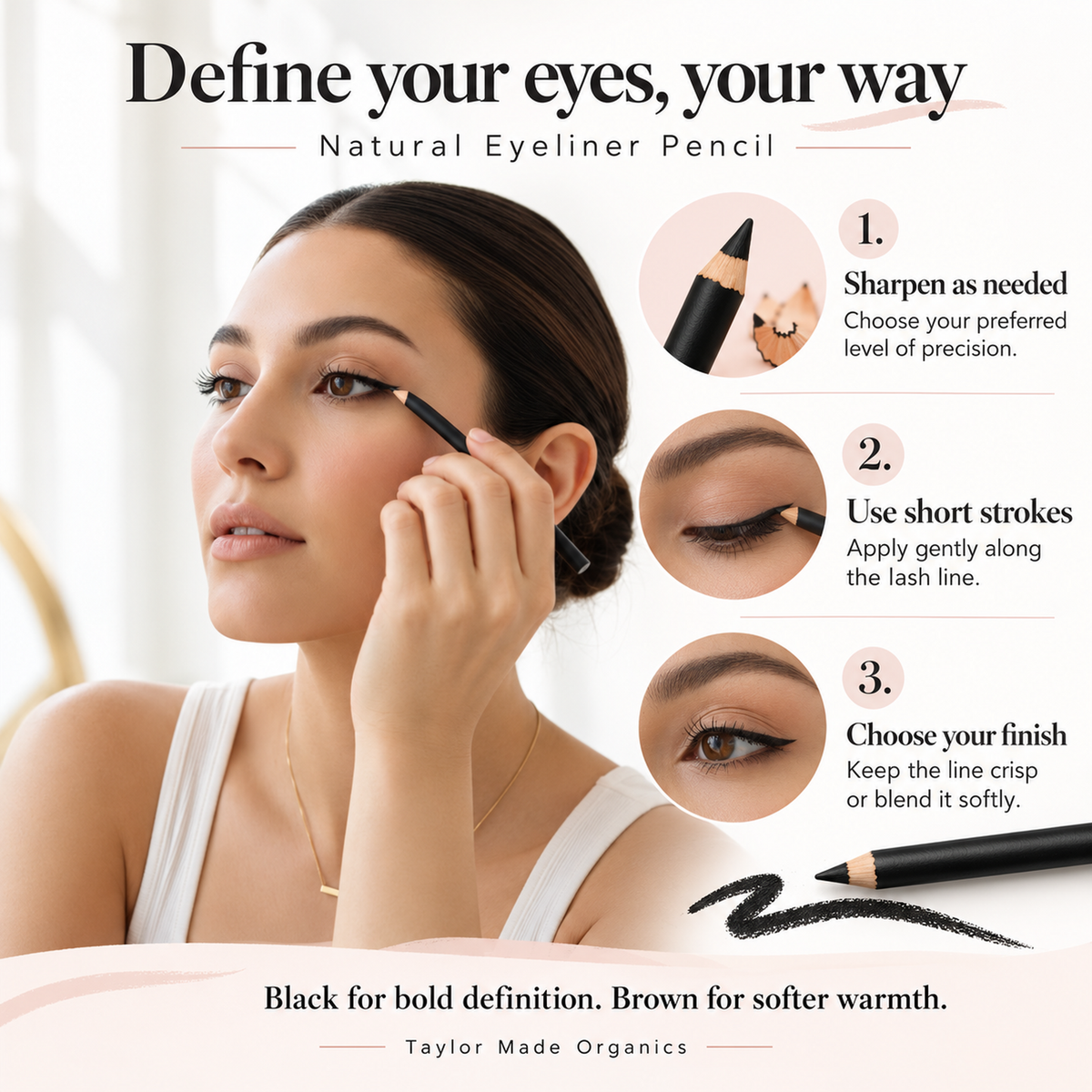 Eyeliner Pencil | Natural & Vegan