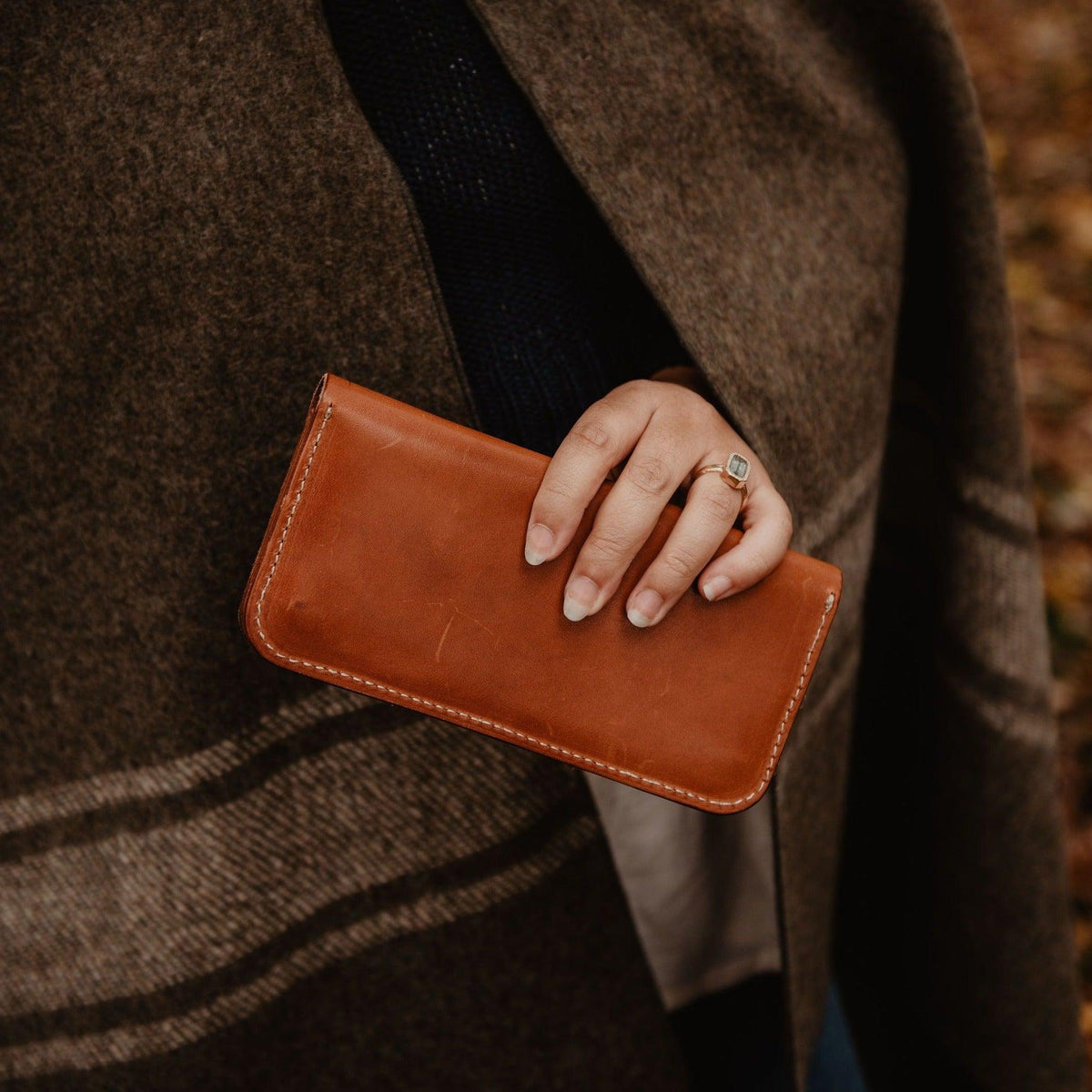 Leather Pocketbook Wallet