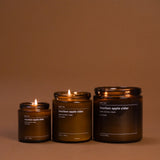 bourbon apple cider candle