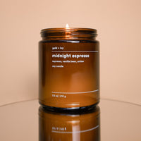 midnight espresso candle