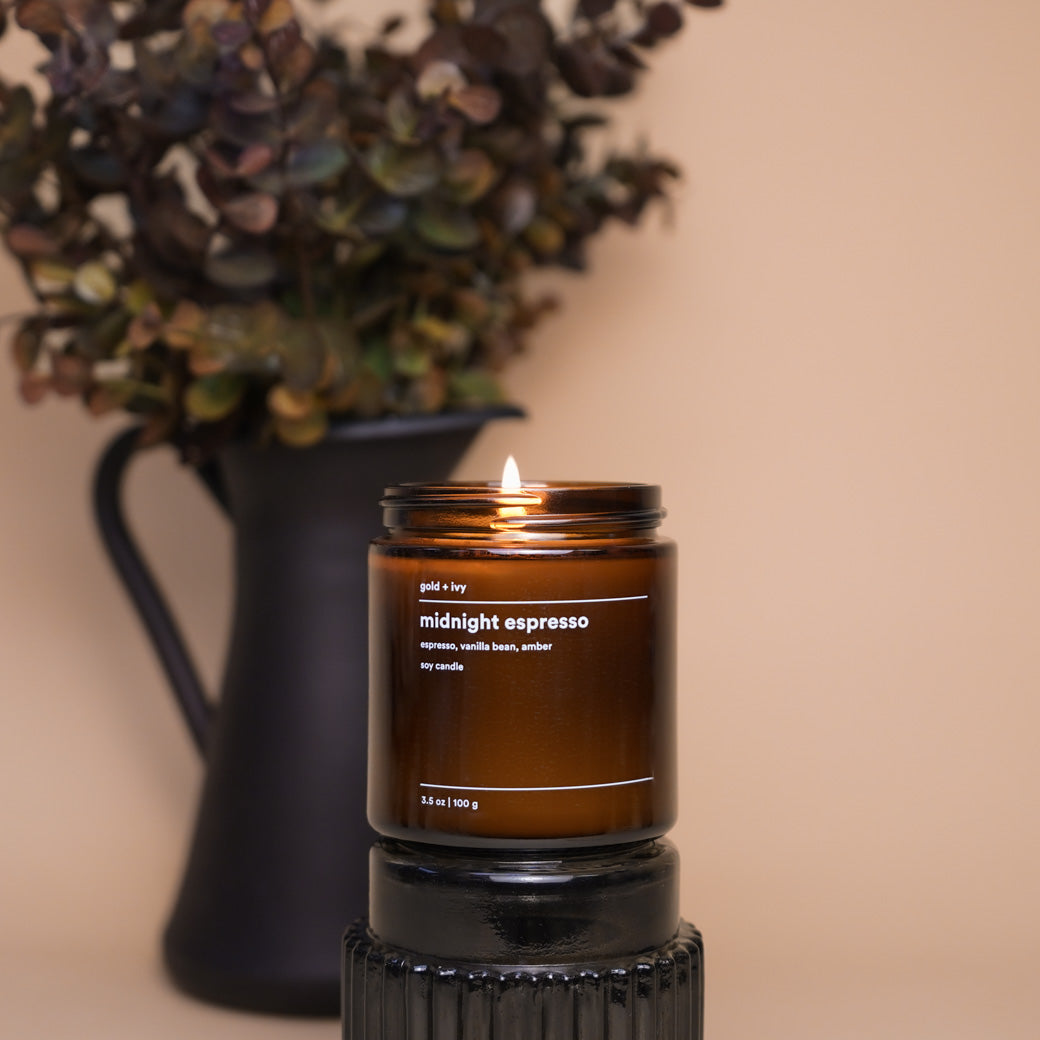 midnight espresso candle