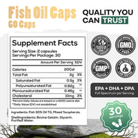 Wild Fish Oil Capsules