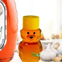 Raw Garlic Infused Honey