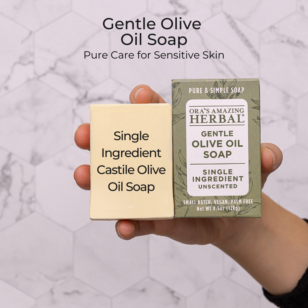 Gentle Olive Oil Soap, Unscented