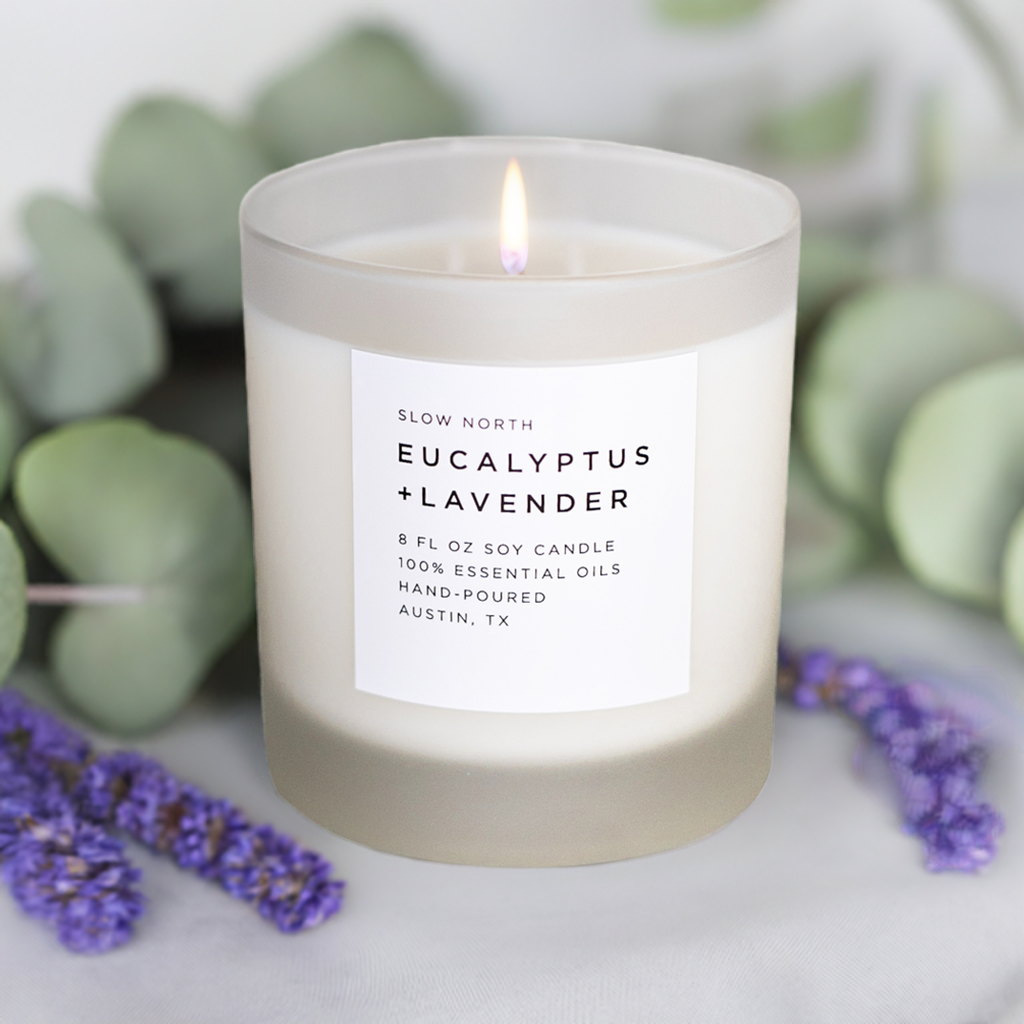 Eucalyptus + Lavender - Signature Soy Wax Candle