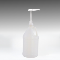 Half Gallon (64oz) Plastic Jug Measuring Pump