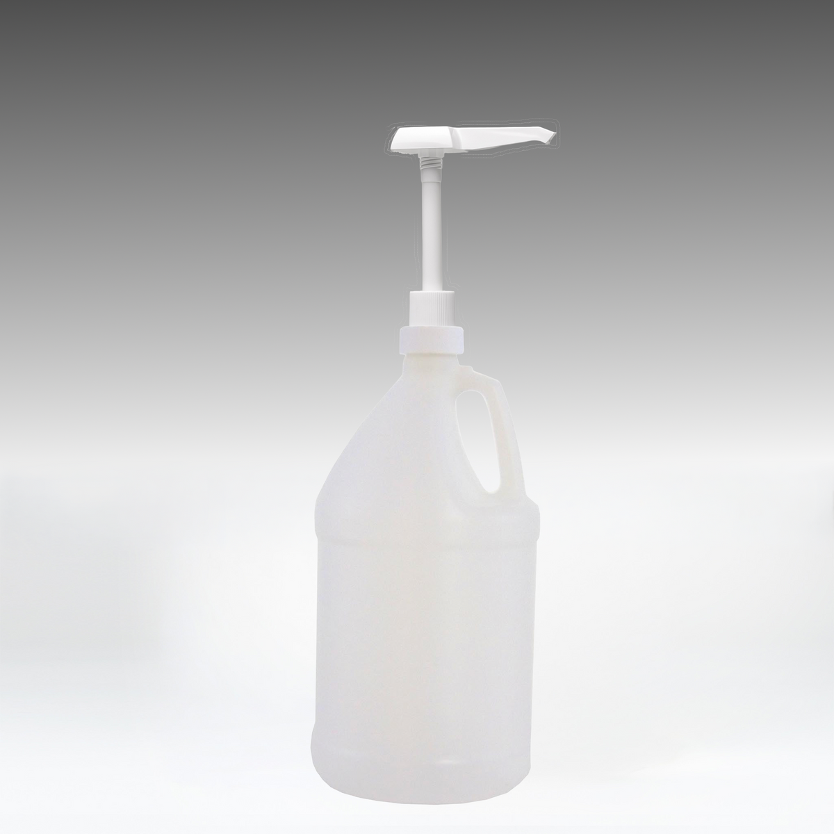 Half Gallon (64oz) Plastic Jug Measuring Pump