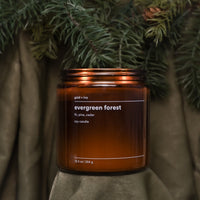 evergreen forest candle