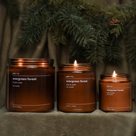 evergreen forest candle