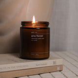 grey flannel candle