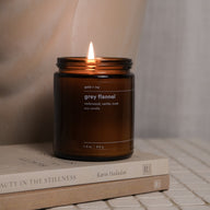 grey flannel candle
