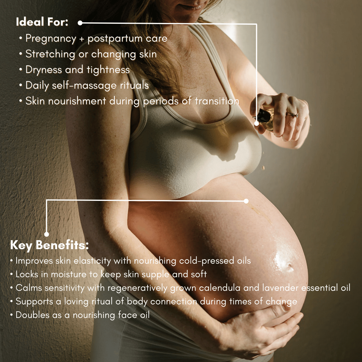 Belly Oil - Elasticity Supporting and Nutrient Replenishing Oil
