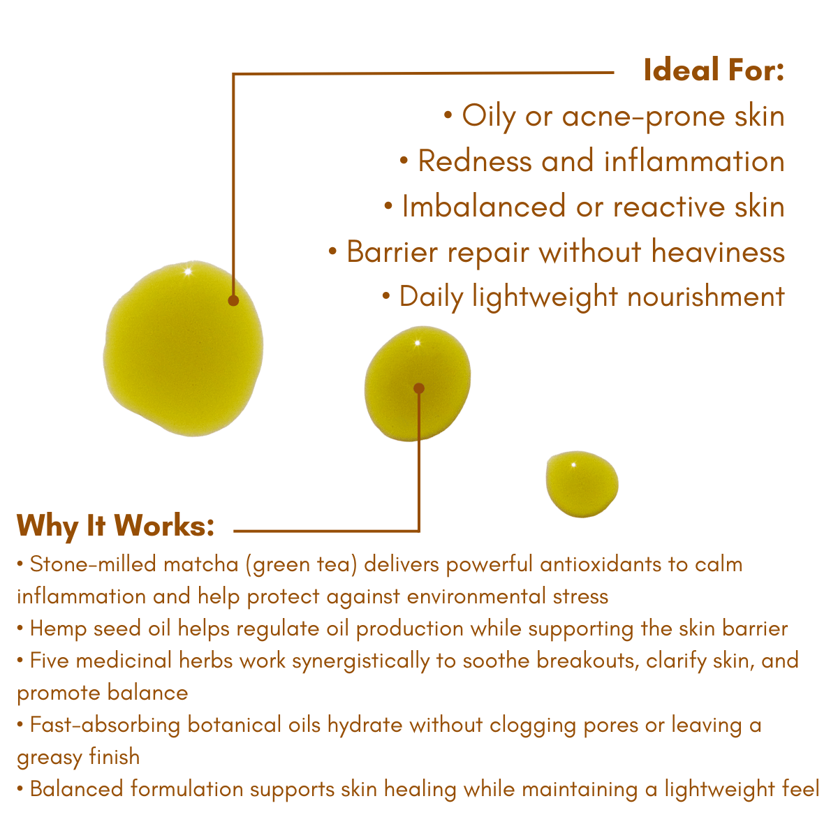 Green Tea Hemp Serum Face Oil