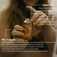 Palo Santo Vetiver Grounding Body Oil