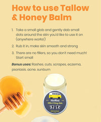 Tallow & Honey Balm - Classic