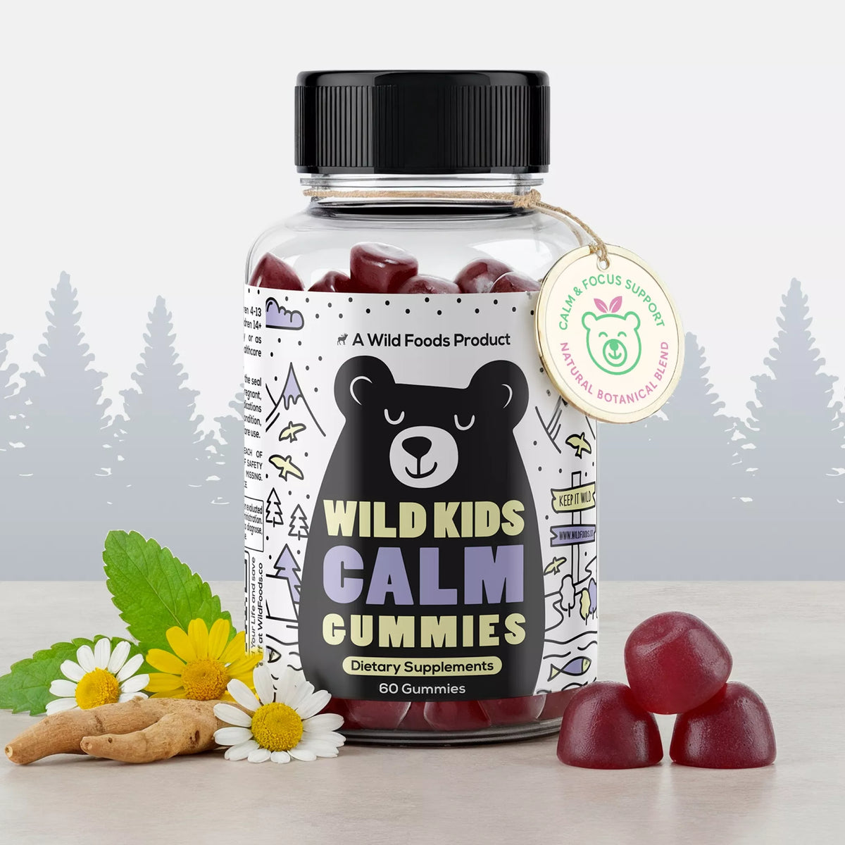 Wild Kids Calm Gummies – Relaxation & Sleep Support