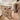 Indoor Swing – Greige/Vanilla Stripe