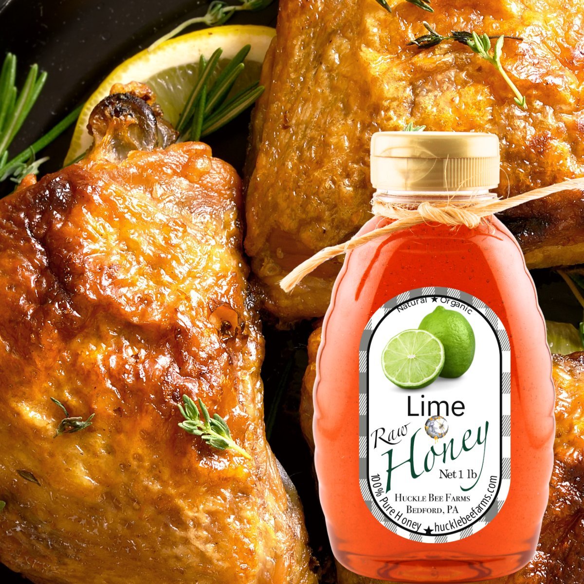 Raw Lime Infused Honey