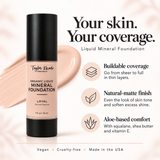 Liquid Mineral Foundation | Oil-free & Lightweight