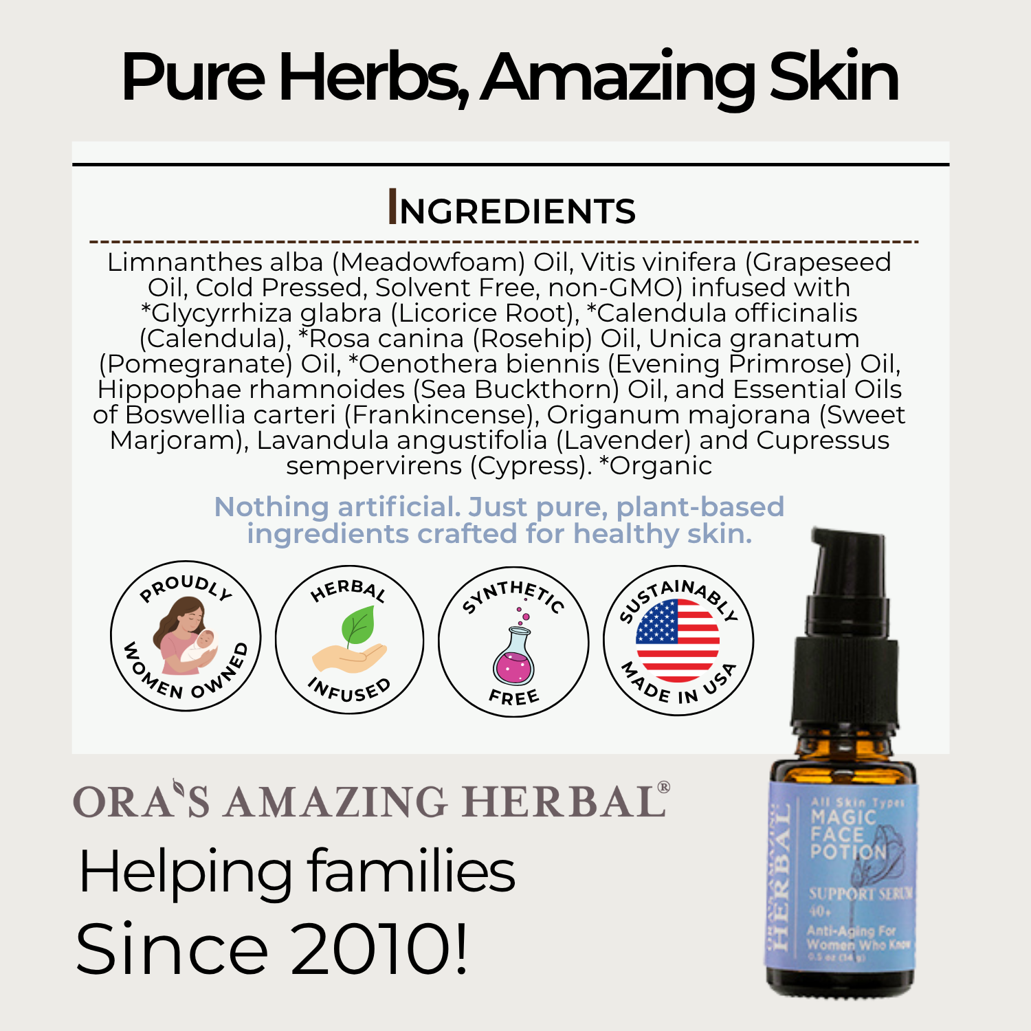 Magic Face Potion, For Women Who Know