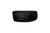 Organize your handbag with a dark gray felt purse organizer featuring multiple compartments for optimal storage.
