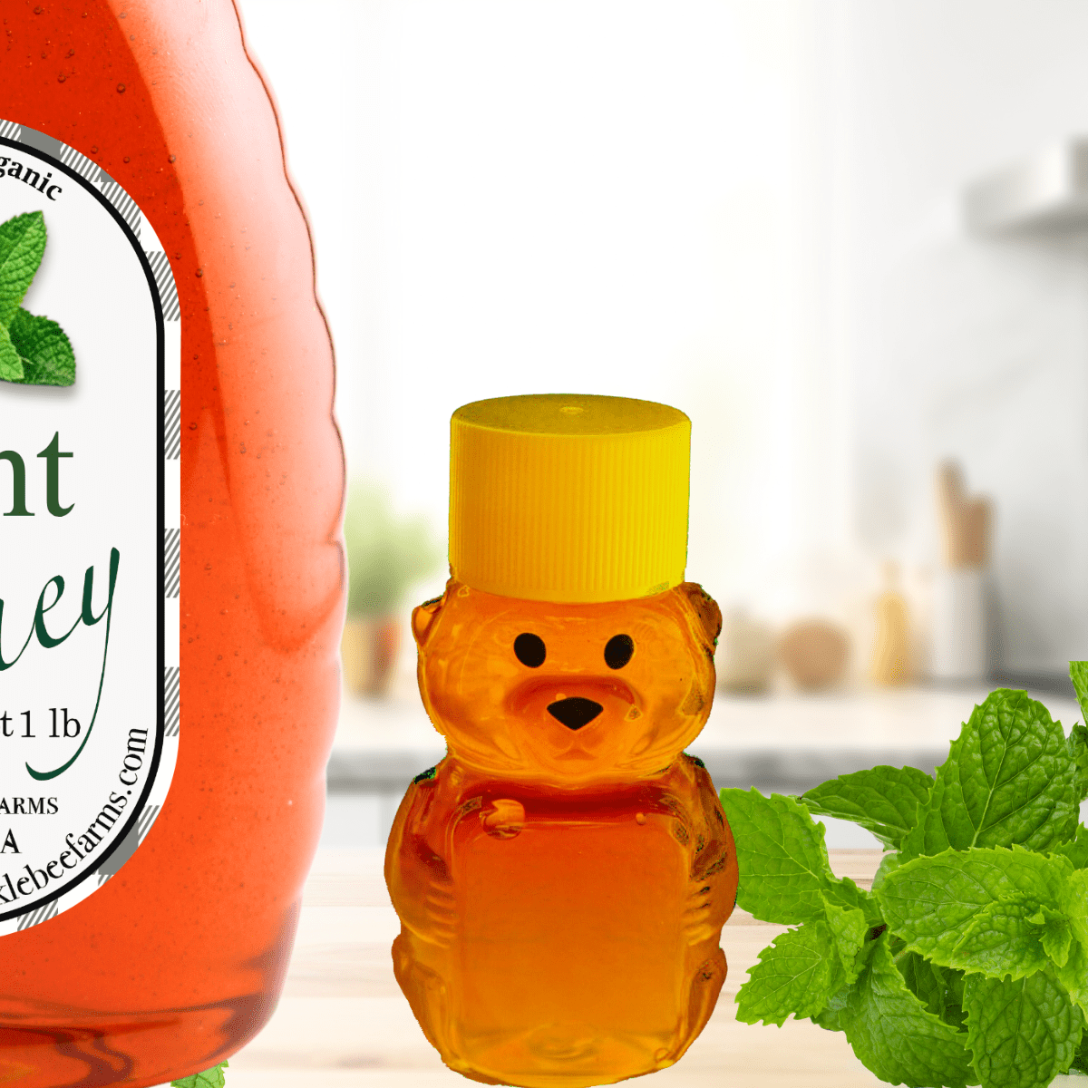 Raw Mint Honey