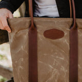 Voyager Waxed Canvas Tote