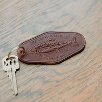 Leather Motel Key Fob