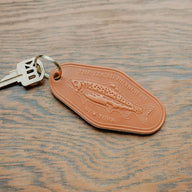 Leather Motel Key Fob