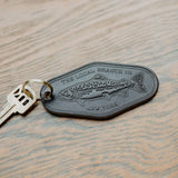 Leather Motel Key Fob