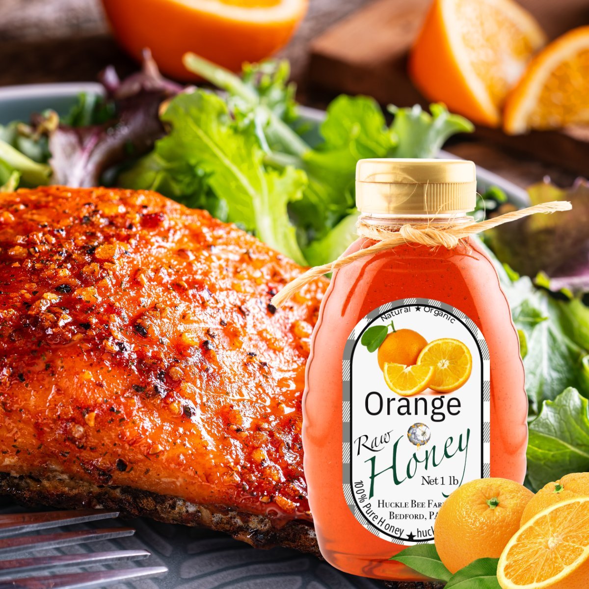 Raw Orange Honey