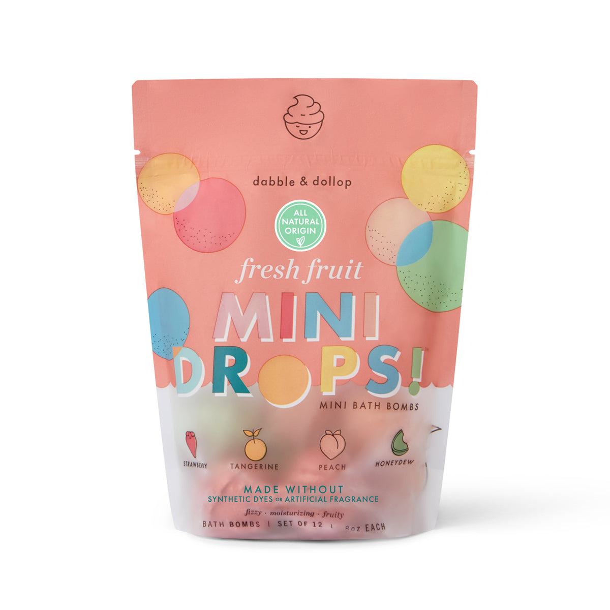 Fresh Fruit Mini Bath Bombs